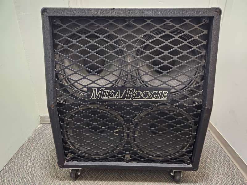 Mesa Boogie Vintage 412 Slanted Cab, Metal Grill, Split Back image 1