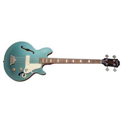 Jack Casady Bass Faded Pelham Blue Epiphone image 5