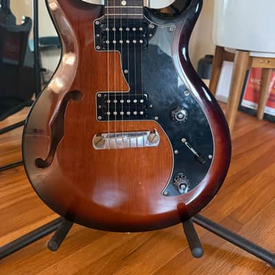 PRS S2 Mira Semi-Hollow with Dots Inlay 2014 - McCarty Tobacco Sunburst image 3