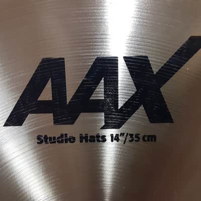 Sabian 14" AAX Studio Hi-Hat Cymbals (Pair) 2002 - 2018 - Natural image 19