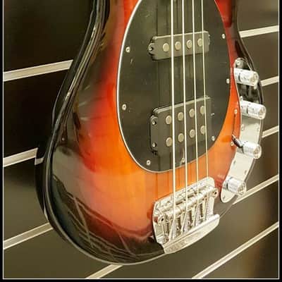 Musicman USA Sting Ray 4 HS Neckthrough, Vintage Sunburst image 1