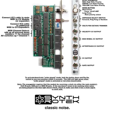 MST MIDI to CV Expander Eurorack Kit image 3