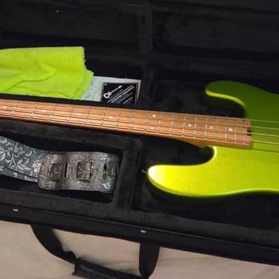 Charvel Pro-Mod San Dimas Bass PJ IV - Lime Green Metallic image 6