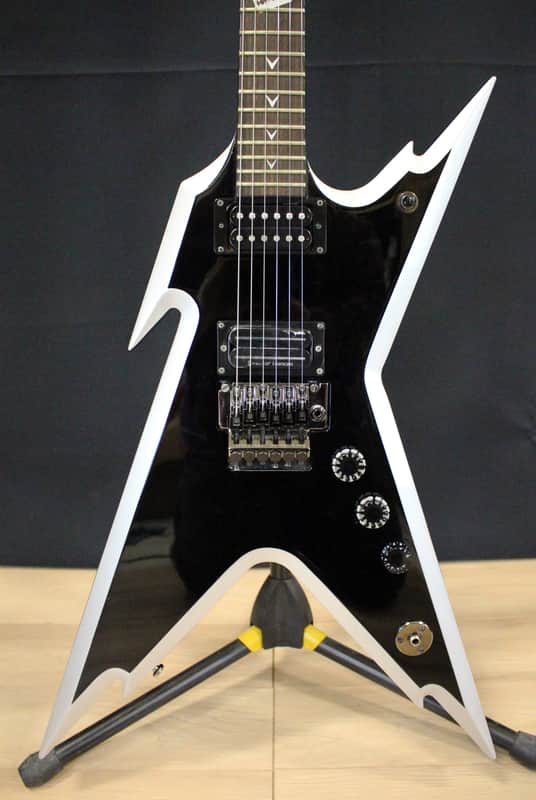 Dean Dime Razorback Silverburst Two-Tone Dimebag Darrell Signature