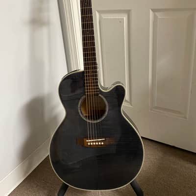 Takamine EG-540C Acoustic Electric Guitar - Black image 1