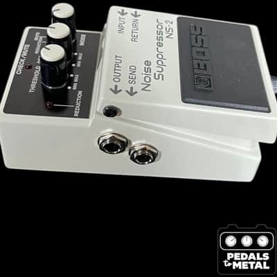 Boss NS-2 Noise Suppressor (Silver Label) 1989 - Present - White - X16597 image 4