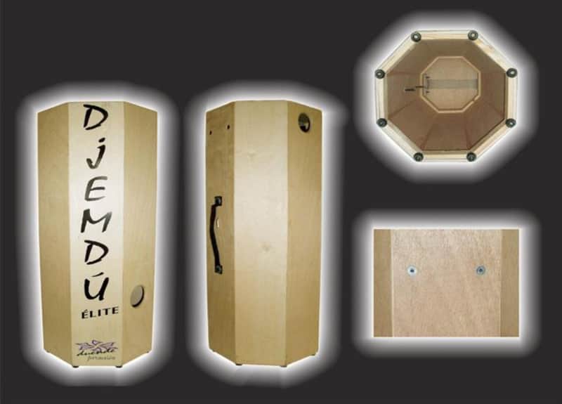 ETHNO DM 165 - Djemdu, fabriqué artisanalement en Espagne (djembé/udu/cajon) + housse PRO image 1