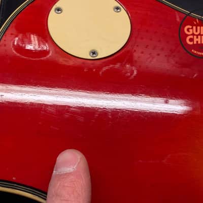 1978 Greco EG600PR Ace Frehley Cherry Sunburst 3 Pickup HSC image 18