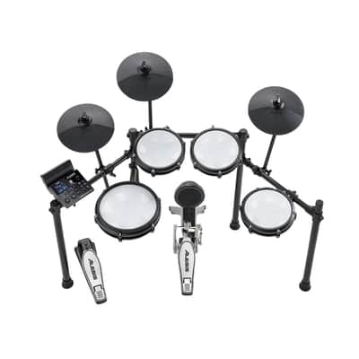 Alesis Nitro Max Kit Electronic Drum Set Bundle with Throne and Headphones image 5