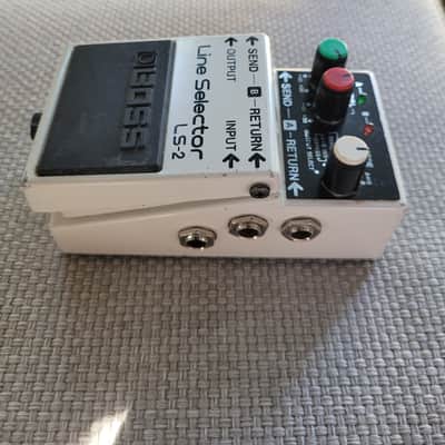 Boss LS-2 Line Selector (Silver Label) 1991 - Present - White image 4