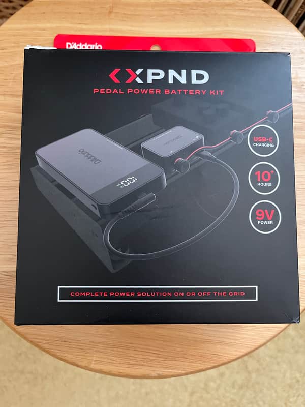 D'Addario XPND Pedal Power Battery Kit-Complete (NEW unsealed) image 1