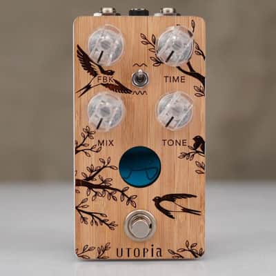Anasounds Utopia Delay Mk2 Guitar Effects Pedal w/ Box #59248 image 1