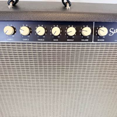Fender Super-Sonic 22 22-Watt 1x12 Tube Guitar Combo Amplifier Black w/ Cover 2014 image 3