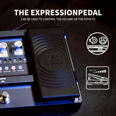 FLAMMA FX100 Guitar Multi-effects Pedal with 55 Amp Models 151 Built-in Effects 80' Looper 40 Drum Machine 10 3rd Party IR Slots Headphone OTG for Home Practice Performance Live Streaming image 6