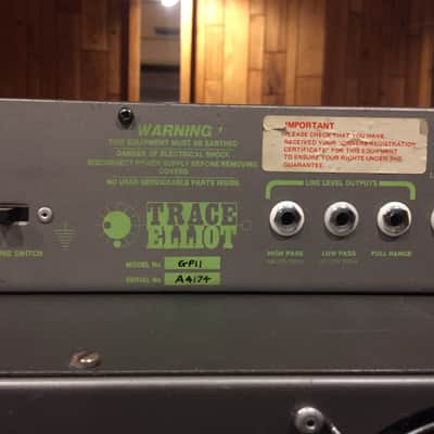 Toto Trace Elliot Mike Porcaro Tour bass rig  90s image 5