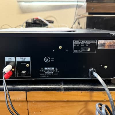 Sony CDP-CE235 Digital Optical Out 5-Disc Changer CD Player; Tested SEE VIDEO image 9