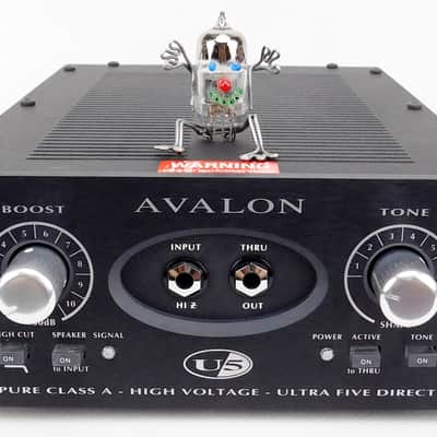 Avalon U5 Mono Black Instrument & DI Preamp +Neuwertig +OVP+ 1,5 Jahre Garantie image 5
