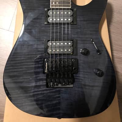 ESP LTD M-200 FM with Jatoba Fretboard 2018 - Present - See Thru Black image 6