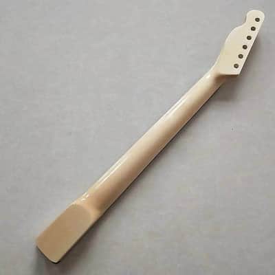 Glossy Finish Guitar Tele Telecaster Style Maple Neck, Rosewood Fingerboard, Abalone Inlay image 5
