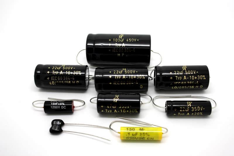 CAPACITOR KIT SUPREME FOR FENDER BLUES JUNIOR JR. MADE IN MEXICO RE-CAP RECAP image 1