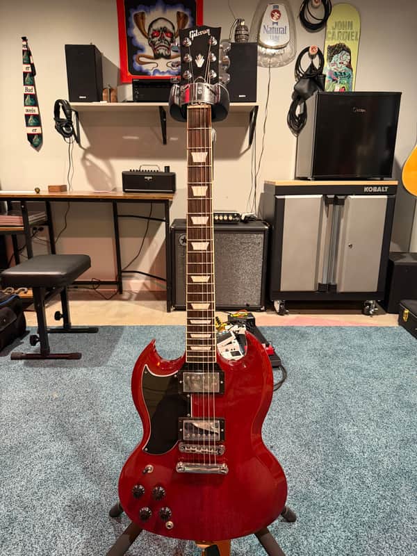 Left Handed Gibson SG Standard 2017 - Cherry image 1