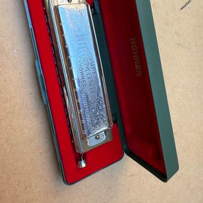 Hohner Vintage chromonica 270 with box image 3