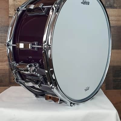 Ludwig Vistalite Snare Drum - 5-inch x 14-inch - Violet / Authorized Dealer image 11