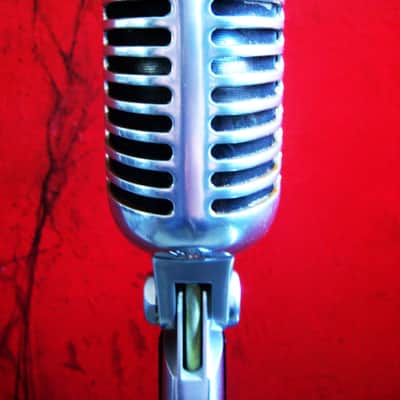 Vintage 1960 Shure 55SW dynamic cardioid microphone multi Z w accessories Elvis 55 55S 556S PE55 image 11