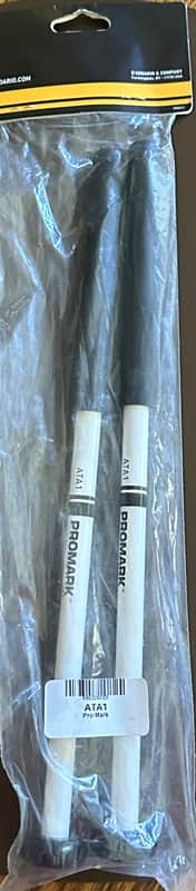 Pro-Mark ATA1 Aluminum Shaft Nylon Cookie Tenor Drum Sticks + $10 Shipping image 1