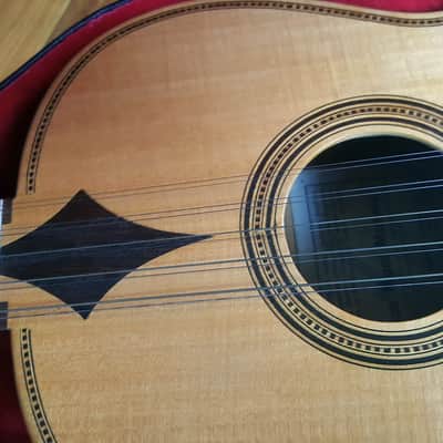 Small double-string Portuguese guitar (Viola de Braga or Viola Braguesa) image 2