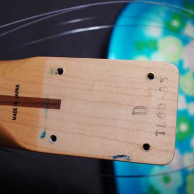 Fender Japan TL69-85 ’69 Telecaster Reissue Blue Flower BFL A-Serial MIJ Fujigen 1993-1994 image 14
