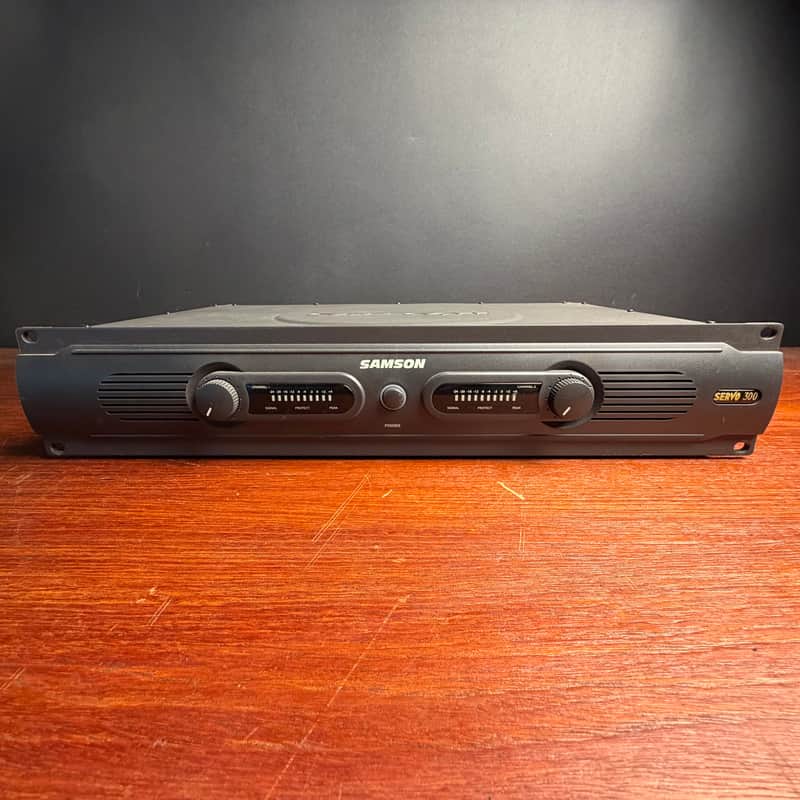 Samson Servo 300 Power Amp 2010s - Black image 1
