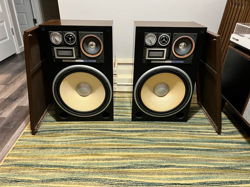 KENWOOD KL-777Z RARE CLASSIC 4 WAY VINTAGE SPEAKERS | Reverb