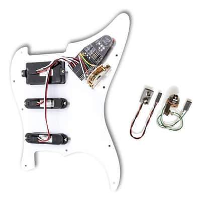 EMG SL20 Steve Lukather Signature Pre-wired H-S-S Pickguard~Black Pearl~USA~Brand New image 3