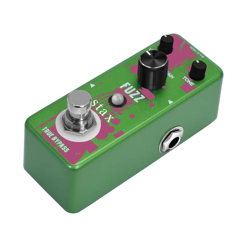 STAX LEF-306 Fuzz Pedal For Electric Guitar & Bass Traditional Fuzz Effect Full Metal Shell True Bypass--Shipped from Irvine Warehouse in California by USPS image 1