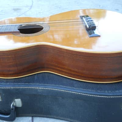 Vintage Vicente Tatay Tomas Vitato Classical Guitar, Excellent Player, Orig Case image 9