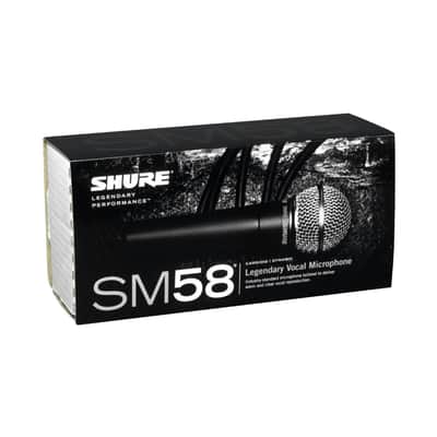 Shure Cardioid Dynamic Vocal Microphone Bundle with Stand and Cable (3 Items) image 3