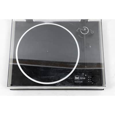 Dual Turntables CS518 Manual Turntable featuring Dual Twin Gimbal Arm and Ortofon Red Cartridge Regular Black image 4