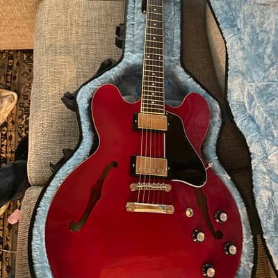 Epiphone ES-335 with Hard case 2020 - Present - Cherry image 2