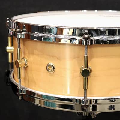 CANOPUS USED ​​M-1455 [The Maple Snare Drum 14''×5.5'' - Natural LQ] image 4