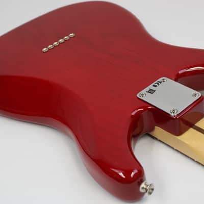 2020 Fender Player Lead II Electric Guitar, Crimson Red Transparent, Duncan Pickups image 6