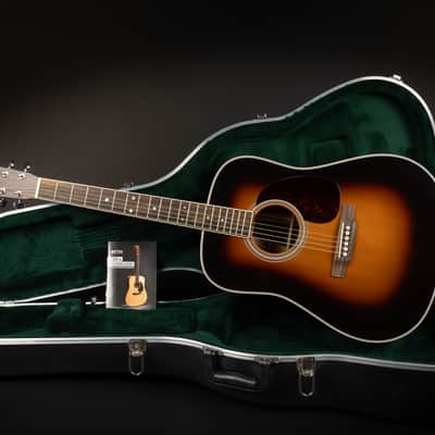 2022 Martin D-35 Standard Reimagined - 1935 Sunburst | USA All Solid Dreadnought Acoustic Guitar 3-Piece Back | OHSC image 2