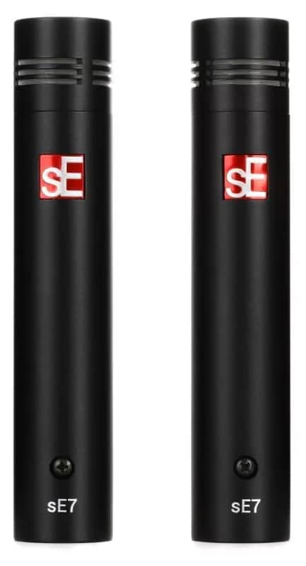 sE Electronics SE7-PAIR Factory Matched Pair of sE7 Microphones with Clips image 1