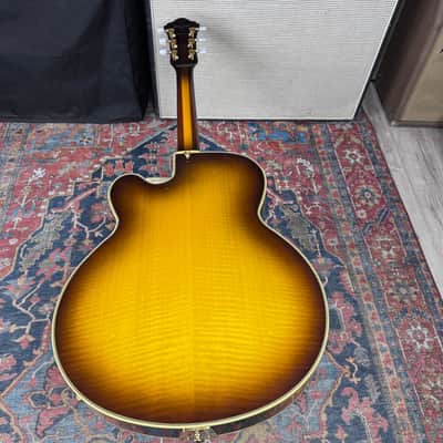Ibanez AF200 Hollow Body HH Violin Sunburst - 2004 image 11