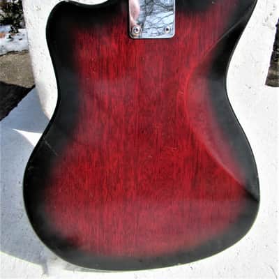 Kent  Basin St Bass Guitar, 1960's, Japan,  34" Scale, Very Cool image 11
