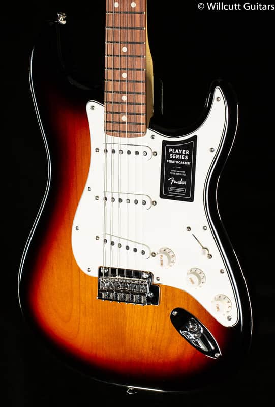 Fender Player Stratocaster 3 Color Sunburst Pau Ferro (700) image 1