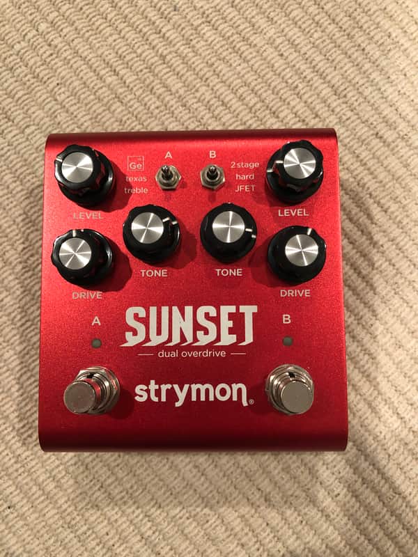 Strymon Sunset Dual Overdrive owned by Eric Cannata of Young the Giant image 1