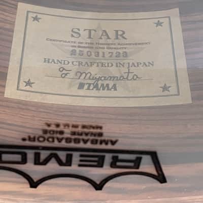 Tama TL2614-IZB 2015 Solid Zebrawood Snare image 2