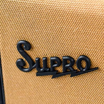 Supro Delta King 10 Tweed Black image 6