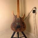 Mayones Duvell Elite 6 Custom Claro Walnut T.E.W roasted birdseye fretboard